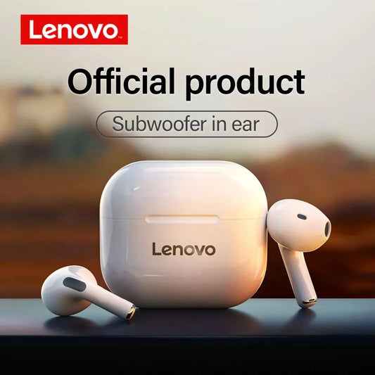Fones de Ouvido Lenovo LP40 TWS Bluetooth: Conectividade Sem Fio e Qualidade Sonora Superior - IA De Ofertas
