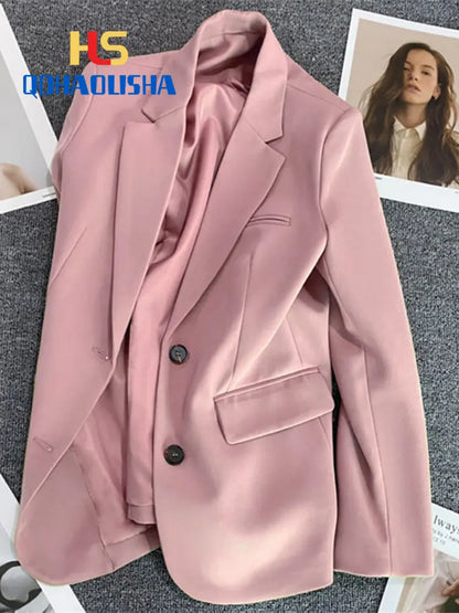 Blazer Feminino Rosa - IA De Ofertas