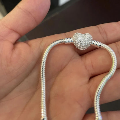 Pulseira de Corrente de Cobra em Prata Esterlina 925: Elegância e Estilo Duradouro - IA De Ofertas