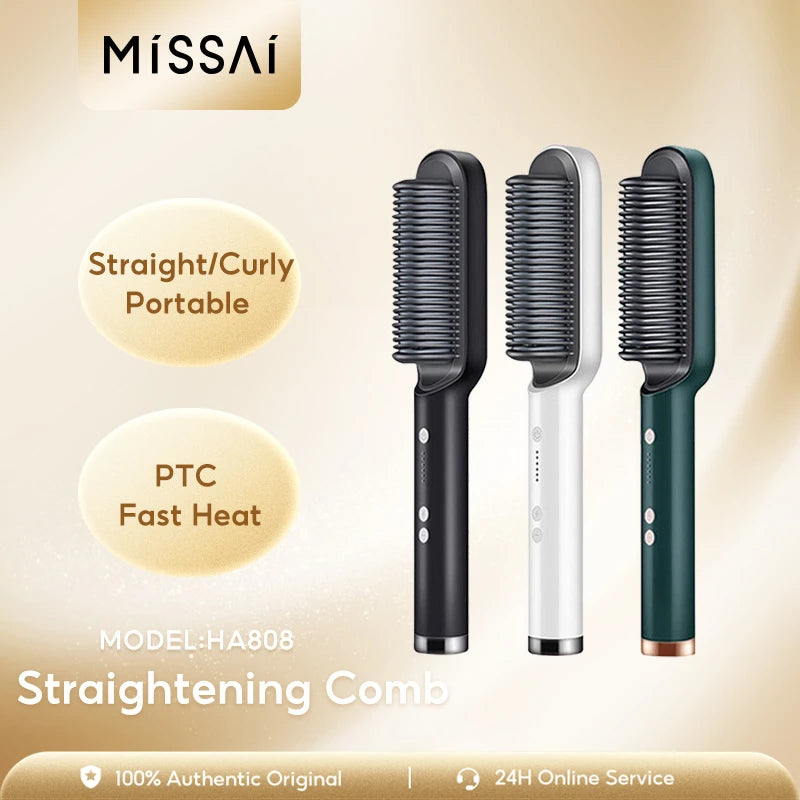 Missai HA808 Pente Quente Curling: Estilo Profissional em Casa - IA De Ofertas