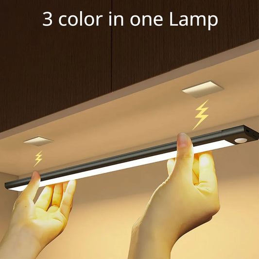 Luz Noturna LED com Sensor de Movimento Sem Fio: Ilumine Seus Espaços com Conveniência e Eficiência - IA De Ofertas