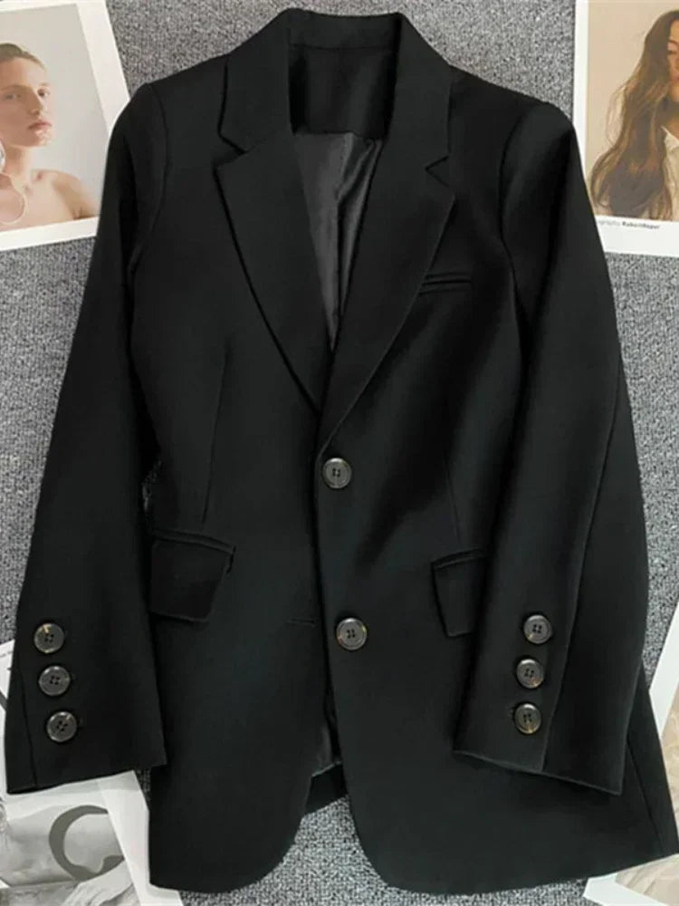 Blazer Feminino Preto - IA De Ofertas