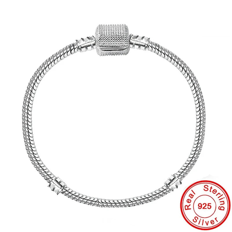 Pulseira de Corrente de Cobra em Prata Esterlina 925: Elegância e Estilo Duradouro - IA De Ofertas