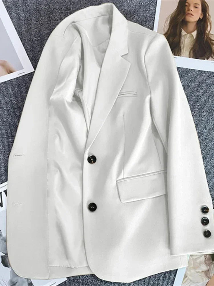 Blazer Feminino Branco - IA De Ofertas