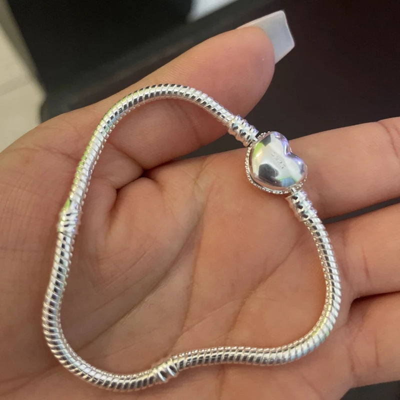 Pulseira de Corrente de Cobra em Prata Esterlina 925: Elegância e Estilo Duradouro - IA De Ofertas