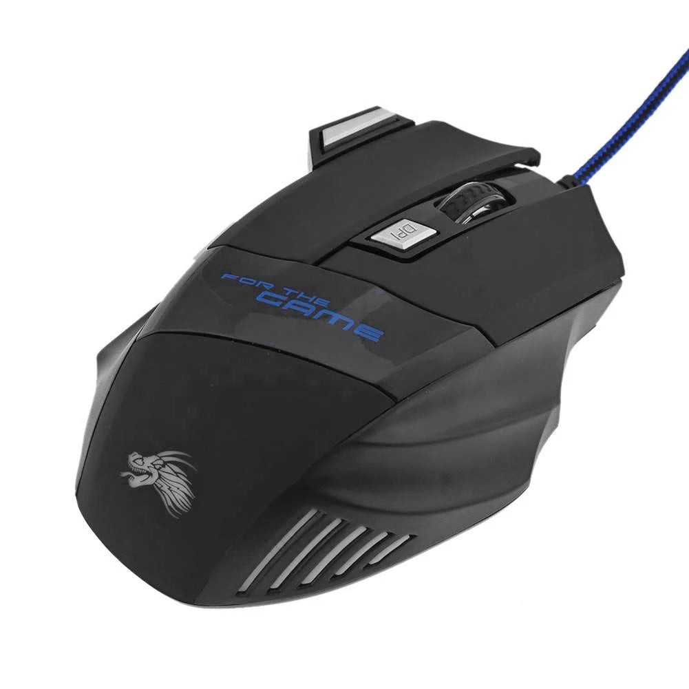 Mouse Gamer FierceGlide RGB: Domine o Jogo com Estilo e Precisão - IA De Ofertas