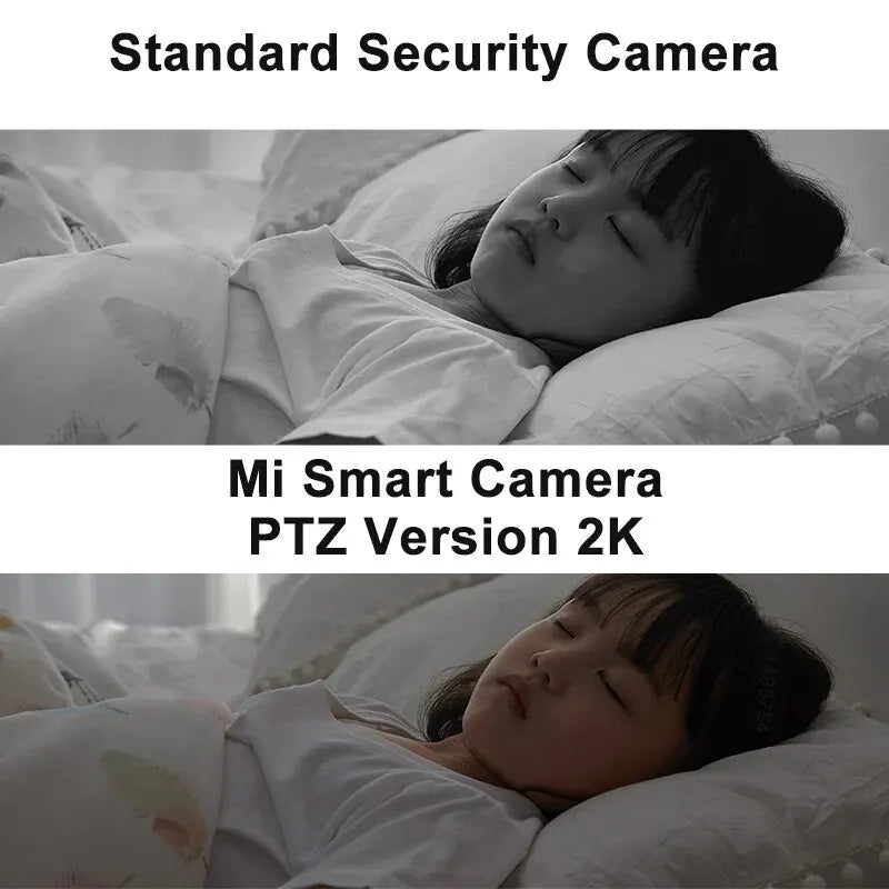 Xiaomi Câmera de Segurança Doméstica Inteligente 360° Mi PTZ 2K - Proteção Completa para o seu Lar - IA De Ofertas