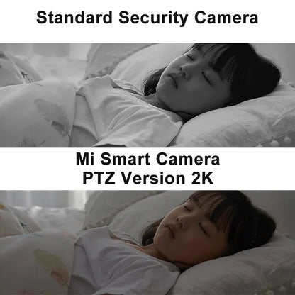 Xiaomi Câmera de Segurança Doméstica Inteligente 360° Mi PTZ 2K - Proteção Completa para o seu Lar - IA De Ofertas