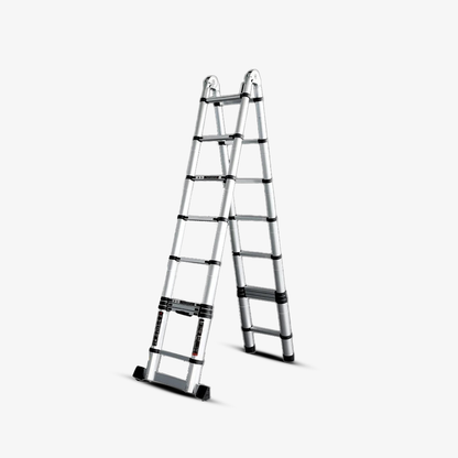 Escada Telescópica de Alumínio 1,4M: Versatilidade e Segurança em Cada Degrau - IA De Ofertas